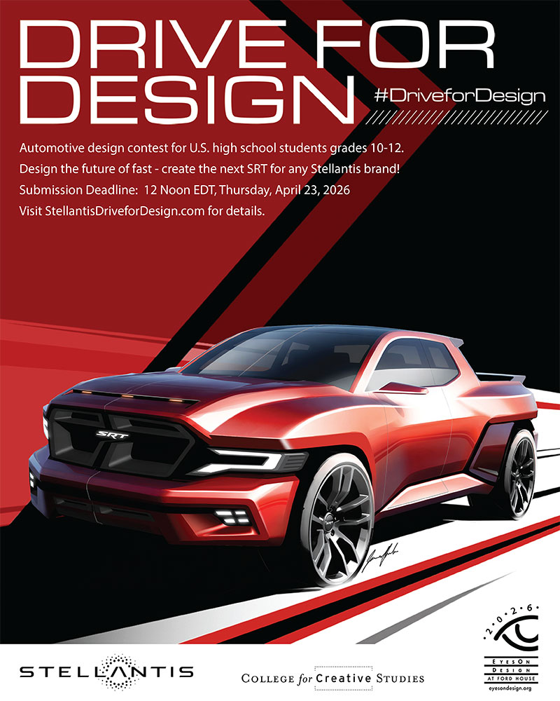 Drive For Design 2026 poster.