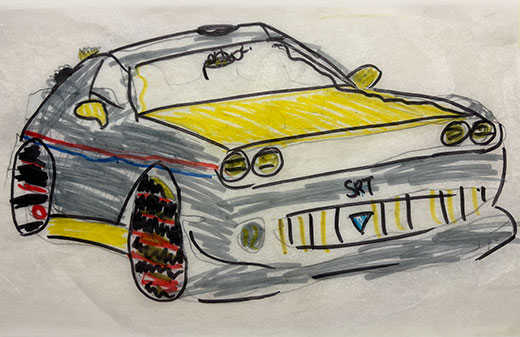 Sketch from 1st place 2025 winner